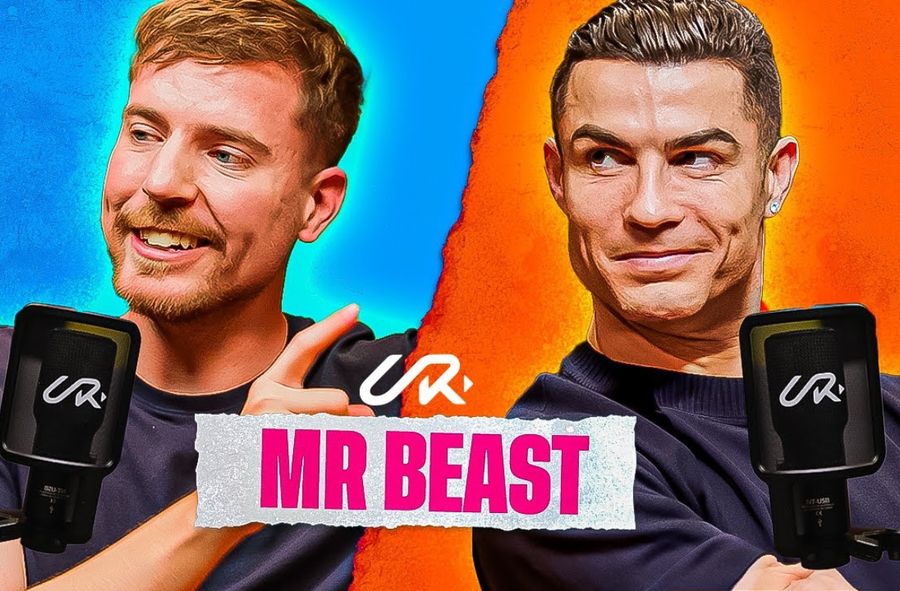 Cristiano Ronaldo i MrBeast łączą siły