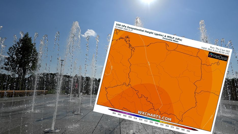 Czerwiec będzie gorący. Wysokie temperatury w Polsce
