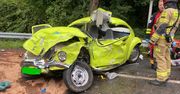 Tragiczna śmierć 22-latki w zabytkowym aucie. Śledczy mają nagranie