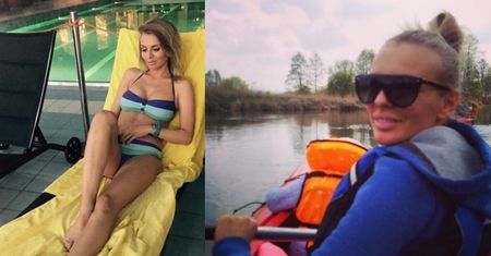 Iza Adamczyk odpoczywa na Mazurach (FOTO)