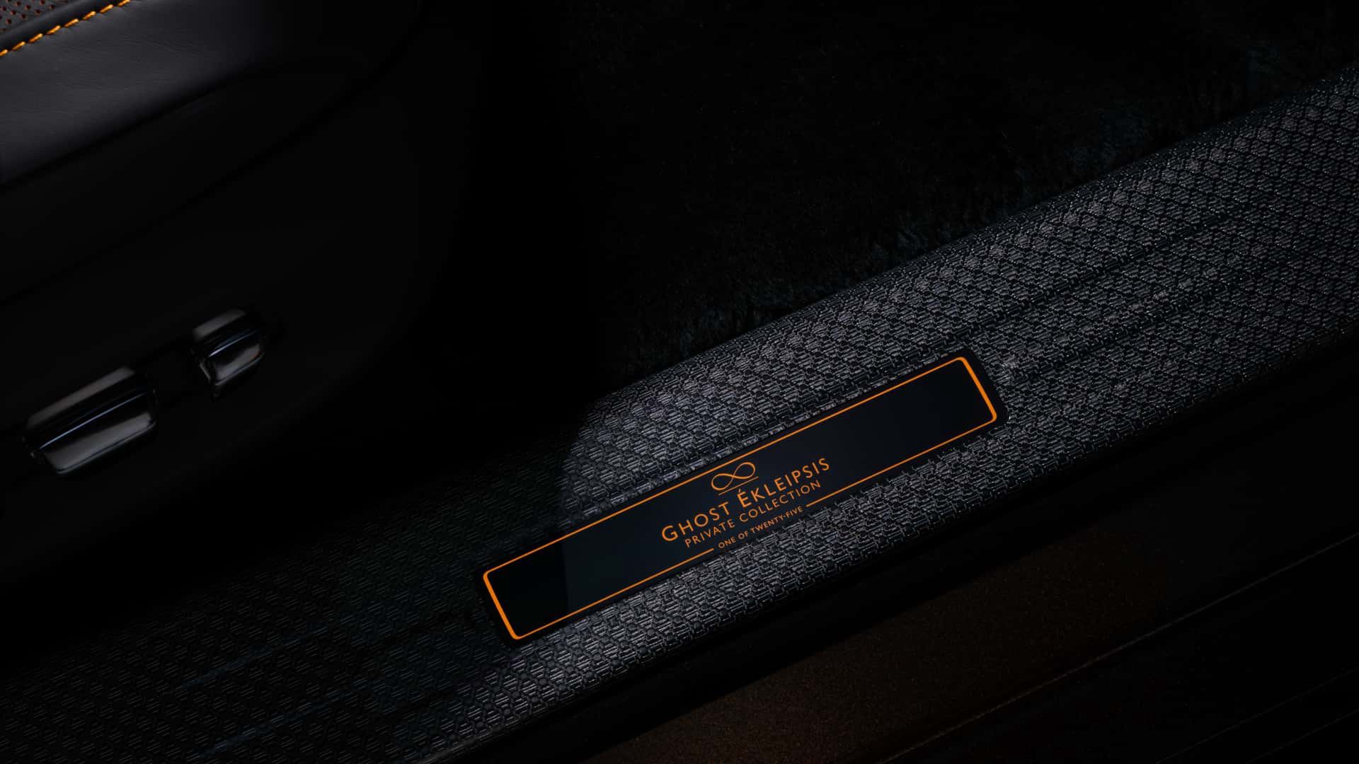 Rolls-Royce Ghost Black Badge Ékleipsis