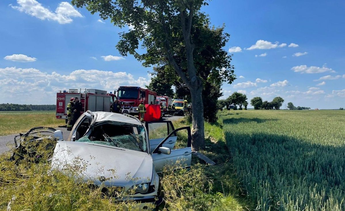 Działdowo. Koszmar na drodze. Nie żyje 20-latek 