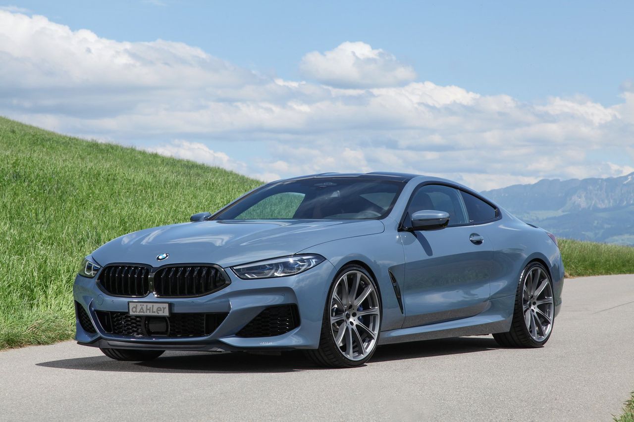 BMW M850i Dahler z dużą mocą i nietypowym lakierem