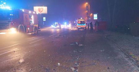 Bytom. Śmiertelny wypadek w Miechowicach. Zginął młody kierowca volvo