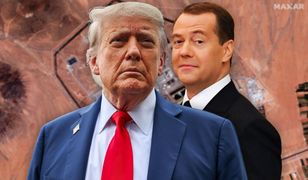 Trump reaguje na słowa Miedwiediewa. "Naprawdę to powiedział?"