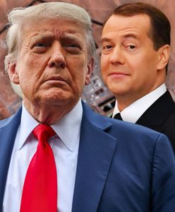 Trump reaguje na słowa Miedwiediewa. "Naprawdę to powiedział?"