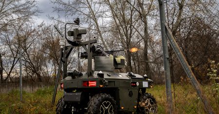 Polski robot bojowy Perun. Maszyna z Tarnowa nagrodzona Defenderem