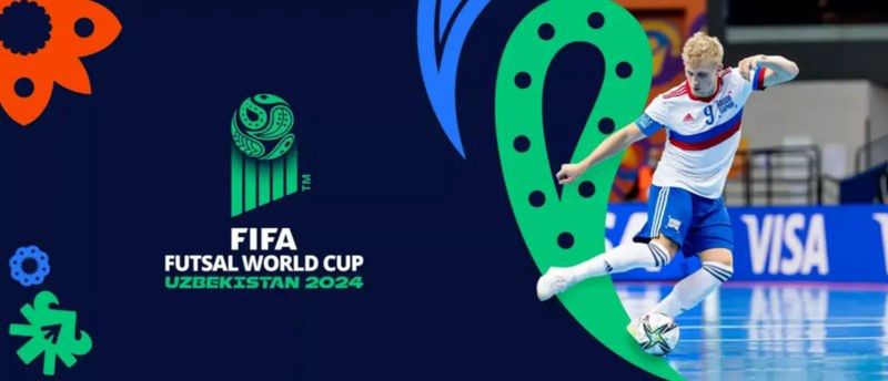 In the photo: promotional graphic for the Futsal World Cup