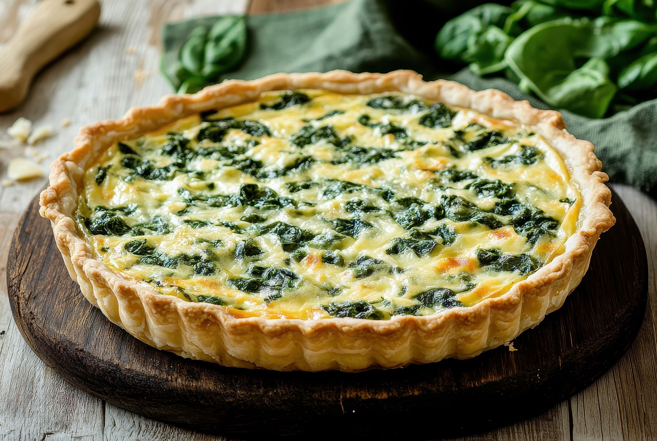 Quiche w wersji wegetariańskiej to pomysł na obiad lub kolację
