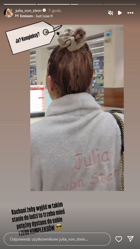 Julia von Stein na zakupach