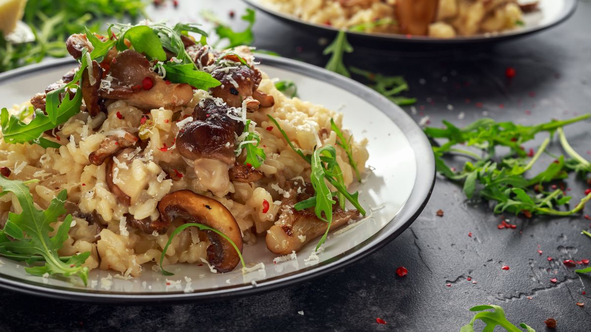Risotto pieczarkowe