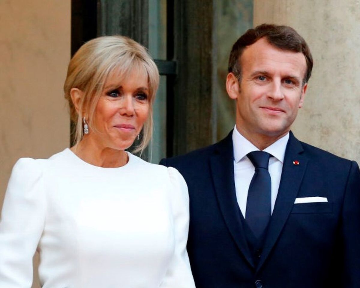 Emmanuel i Brgitte Macron poznali się w szkole 