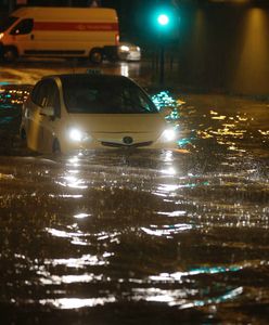 Kraków pod wodą. Ulewny deszcz sparaliżował miasto