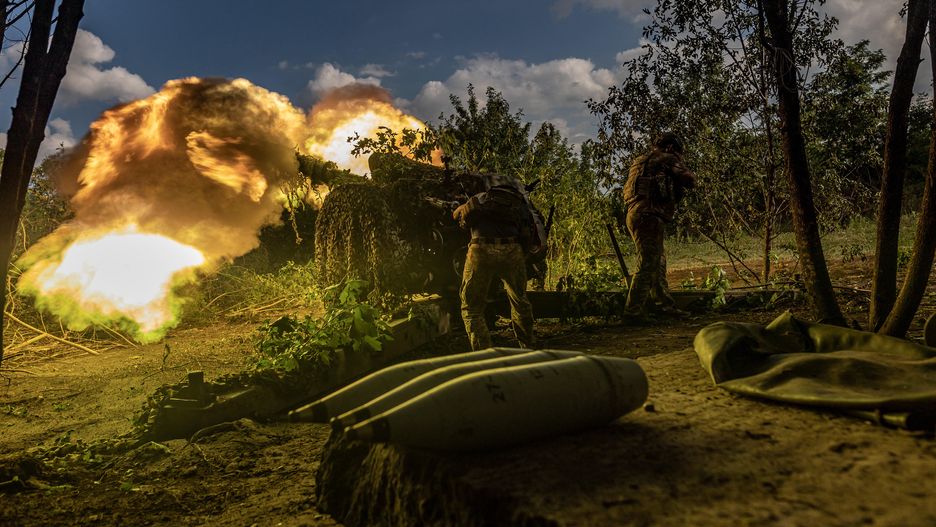 Military mobility of the Ukrainian Army in the direction of Klishchiivka
DONETSK OBLAST, UKRAINE - AUGUST 12: Ukrainian soldiers fire the D-30 artillery to Russian positions in the direction of Klishchiivka as the Russia-Ukraine war continues in Donetsk Oblast, Ukraine on August 12, 2023. Diego Herrera Carcedo / Anadolu Agency/ABACAPRESS.COM,Image: 796913910, License: Rights-managed, Restrictions: , Model Release: no, Credit line: AA/ABACA / Abaca Press / Forum
AA/ABACA / Abaca Press / Forum
Conflict, frontline, Klishchiivka, military, Russia Ukraine war, soldiers, Soldiers frontline, Ukraine, Ukraine frontline, war