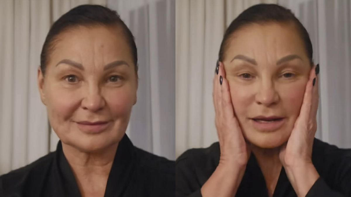 Iwona Pavlović bez makijażu