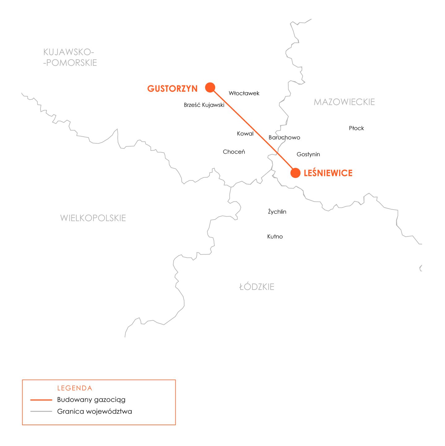 Gazociąg Gustorzyn – Leśniewice 