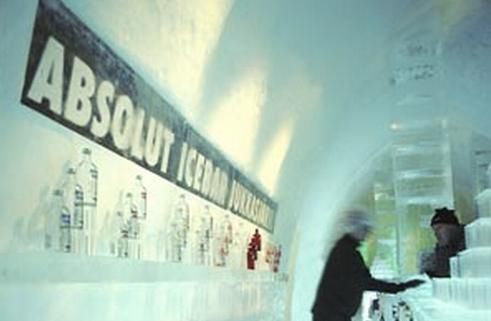 Lodowy Hotel w Szwecji 2