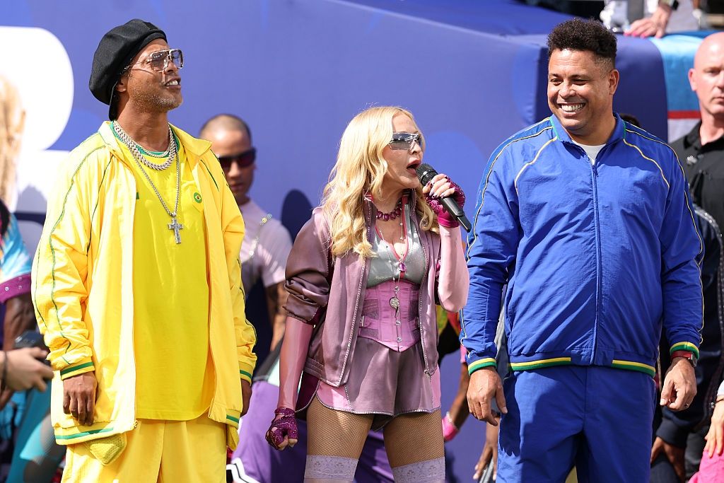 Ronaldinho, Madonna i Ronaldo Nazario