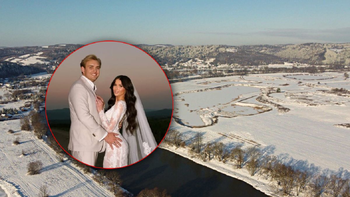 Ślub Roksany i Kevina odbył się w gminie Dydnia.