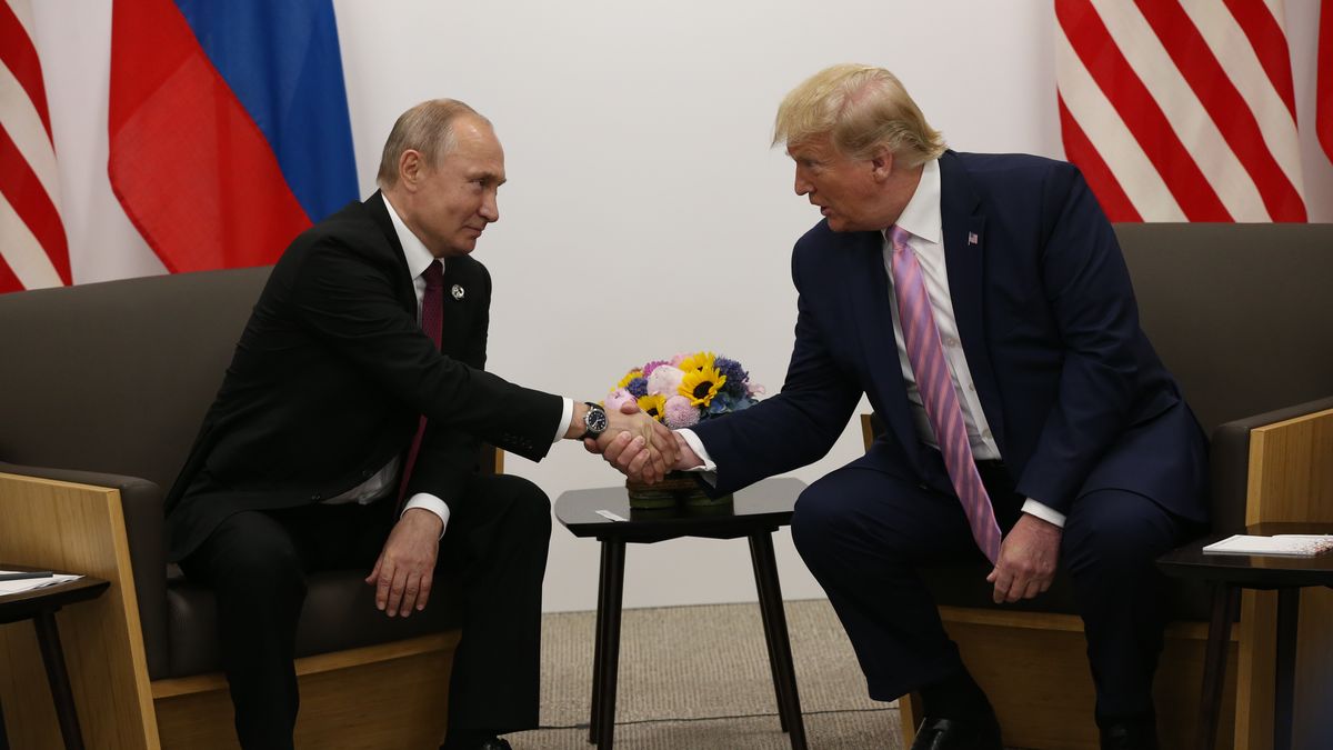 Władimir Putin i Donald Trump
