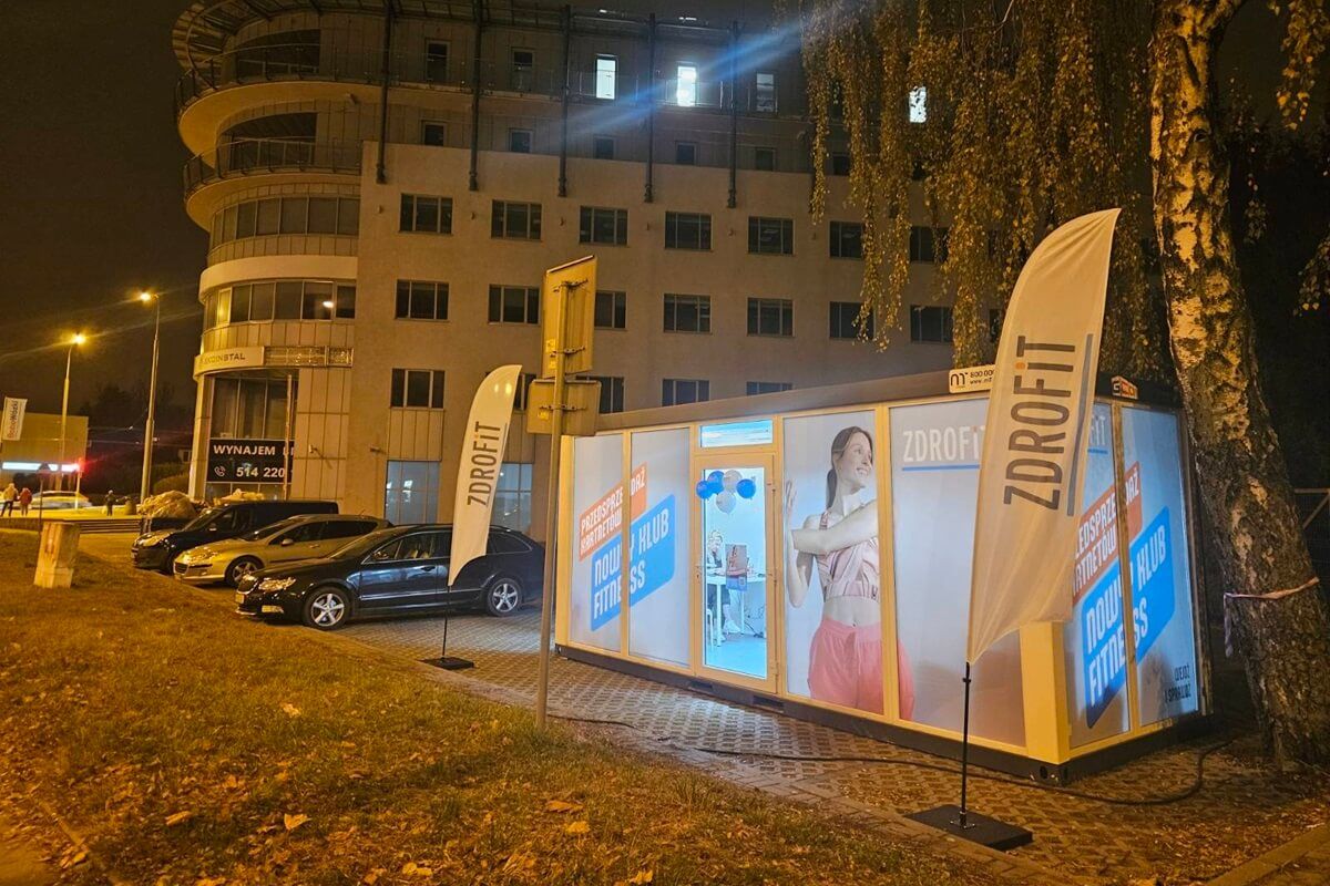 Budowa klubu fitness Zdrofit Batorego przy al. Kraśnickiej w Lublinie