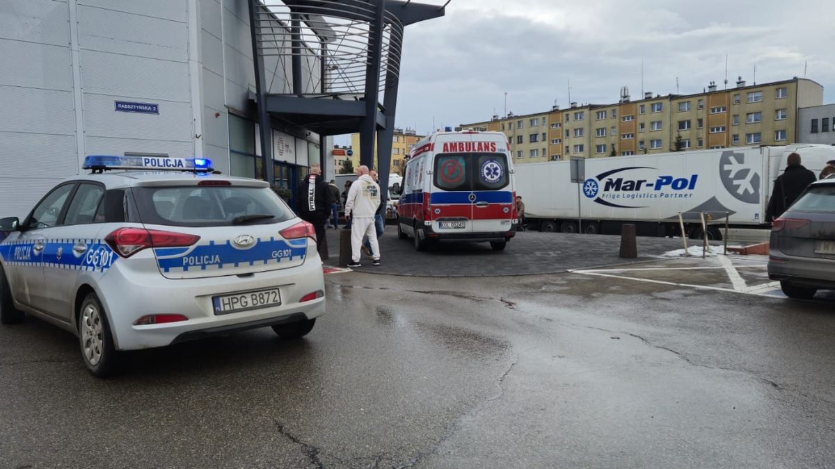 Atak nożownika w Centrum Handlowym Omni w Olkuszu