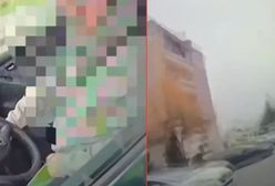 Sceny w Jastrzębiu-Zdroju. 23-letni kierowca schował się na klatce schodowej