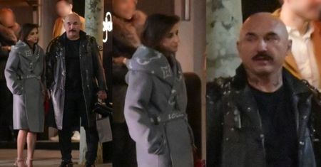 Patryk Vega promuje swój film o Władimirze Putinie i bawi się z żoną w warszawskim klubie (ZDJĘCIA)