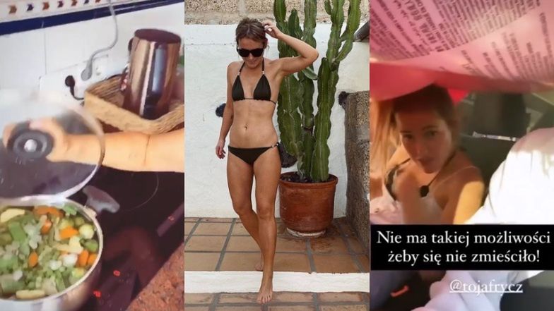 Olga Frycz gotuje zupę jarzynową na Wyspach Kanaryjskich