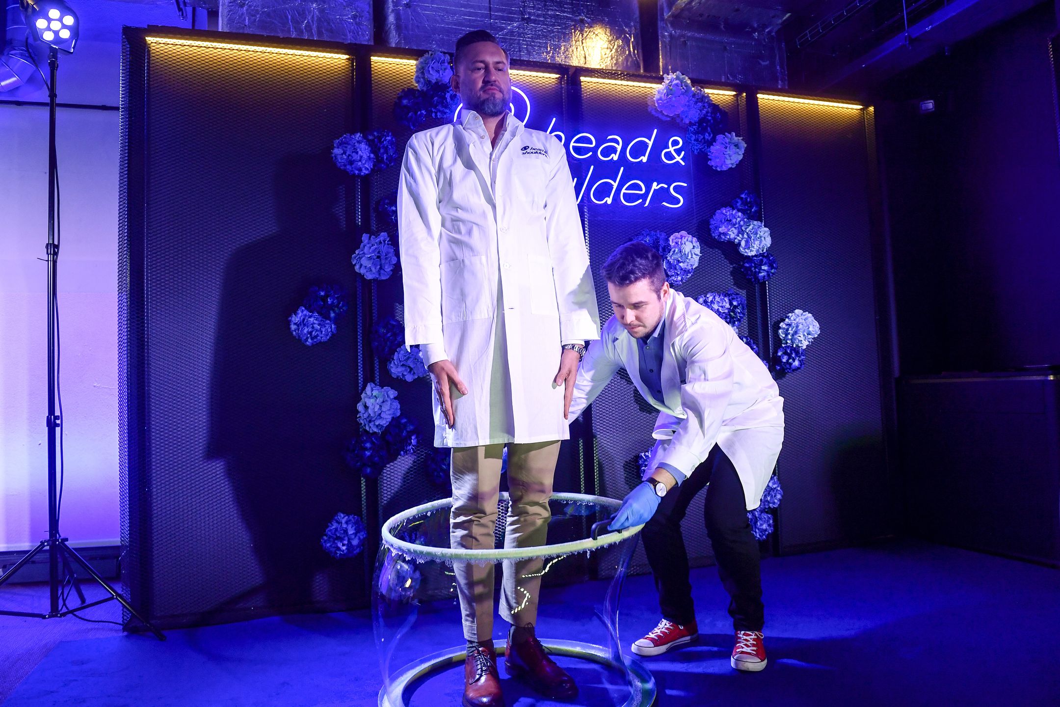 Head & Shoulders - konferencja prasowa, Microbiome Balance, Marcin Prokop