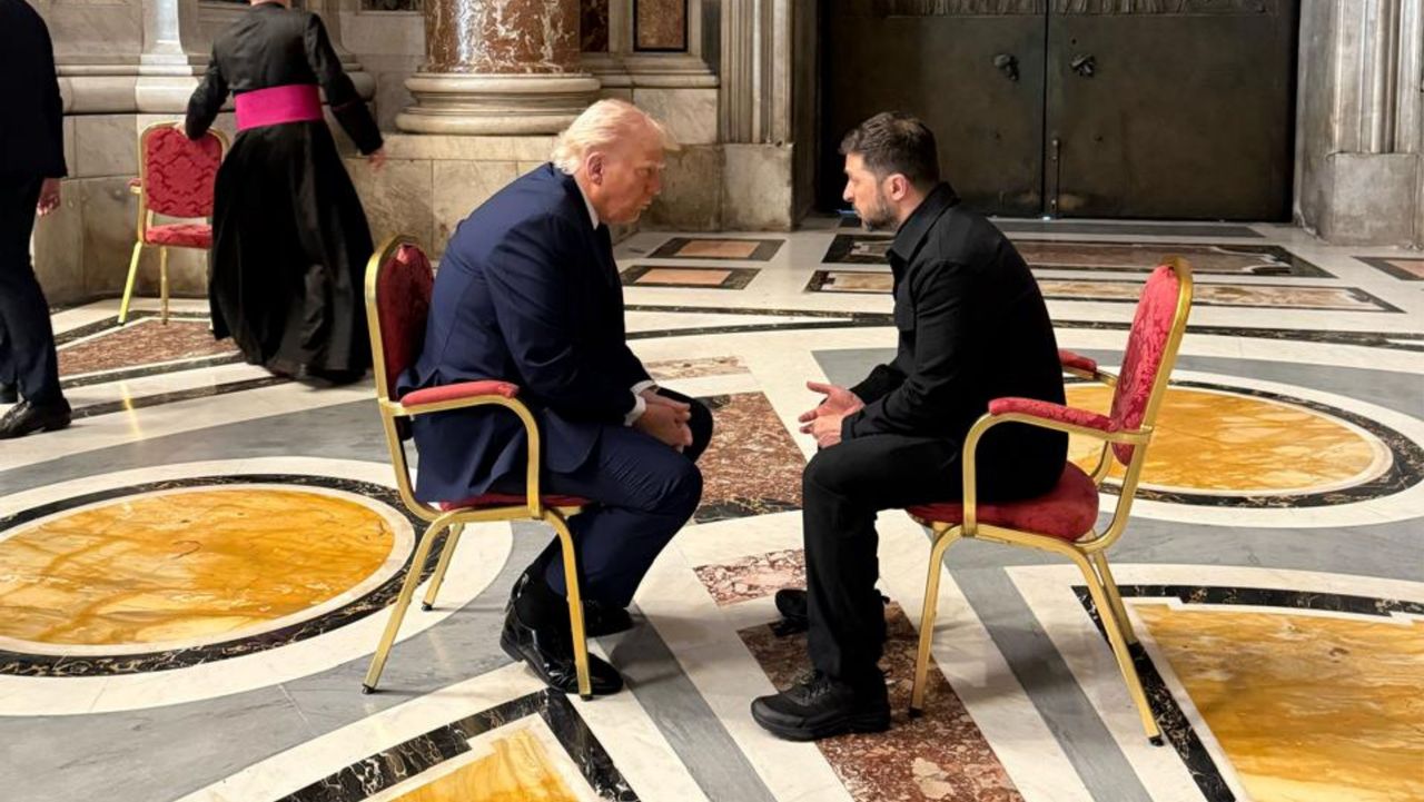 Zełenski spotkał się z Donaldem Trumpem