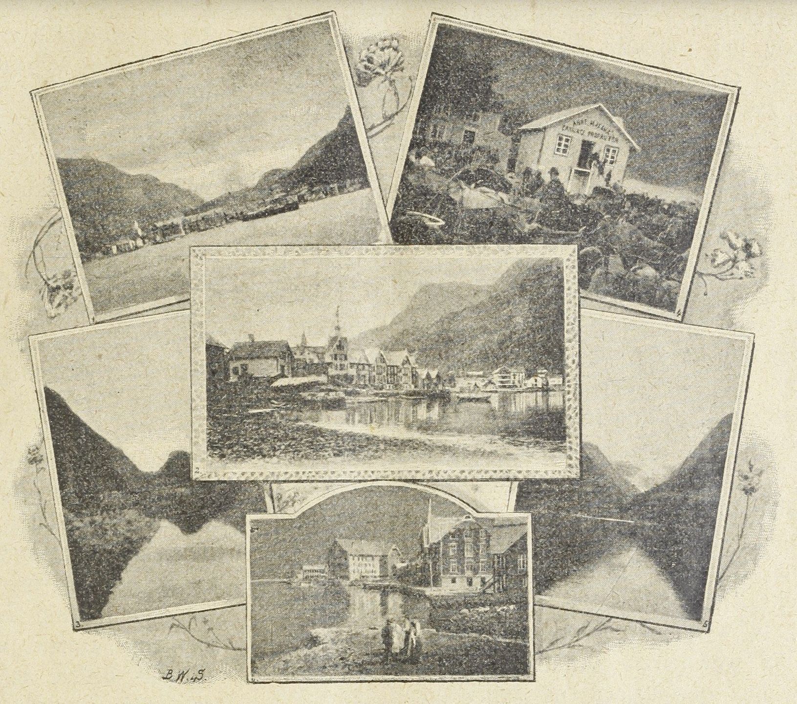 Widoki z Norwegii, ok. 1900 r.