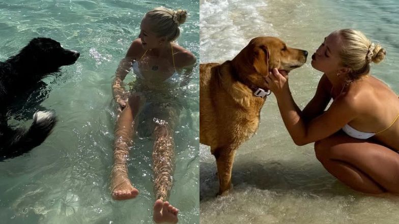 Julia Tychoniewicz ma wielką słabość do psów