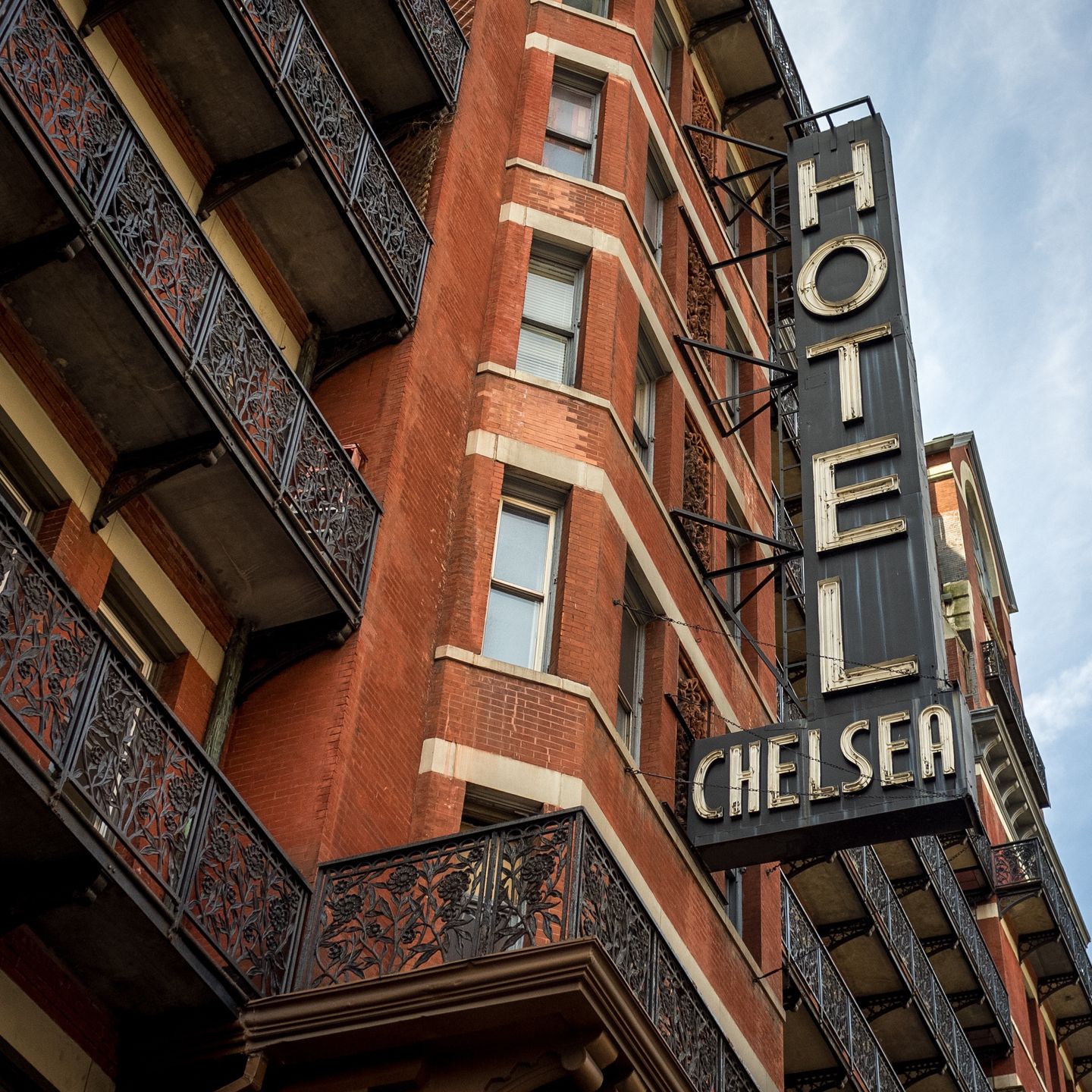 Legendarny Chelsea Hotel na Manhattanie w Nowym Jorku