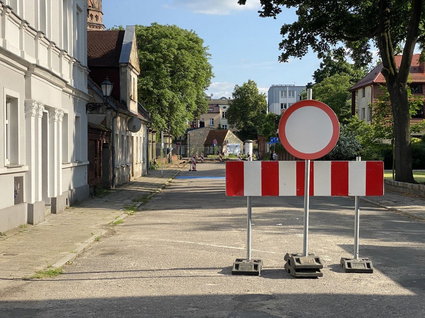 Ulica Królowej Jadwigi w Lesznie