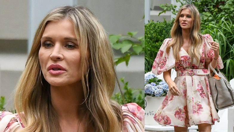 Joanna Krupa na lunchu w modnej restauracji