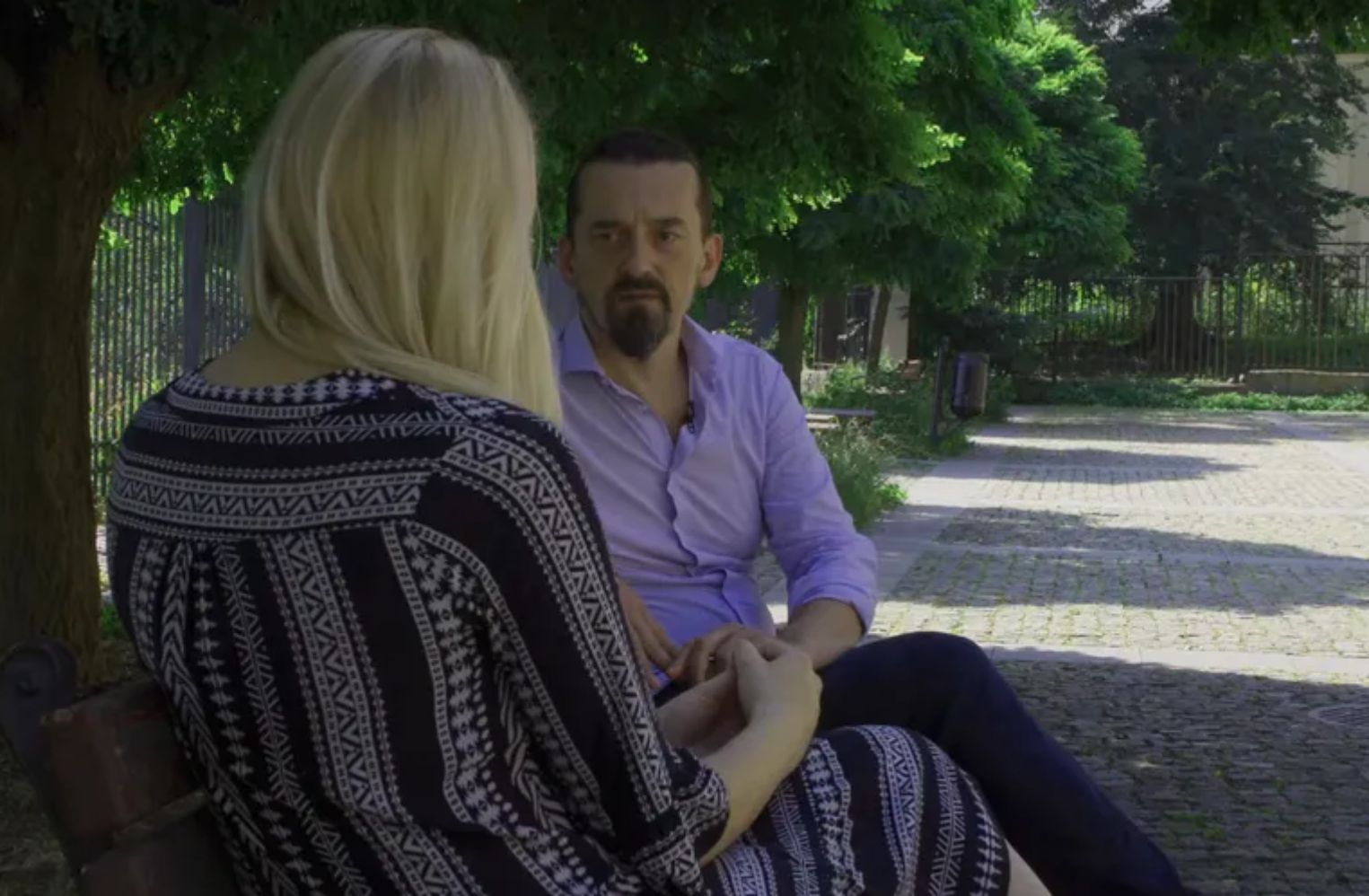 Kadr z filmu "Bagno" Mariusza Zielke