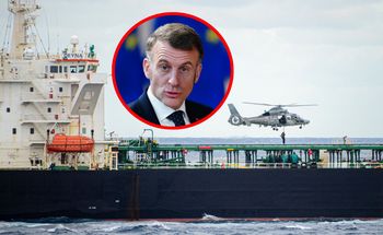 Francja zatrzymała okręt rosyjskiej "floty cieni". Mocne słowa Macrona