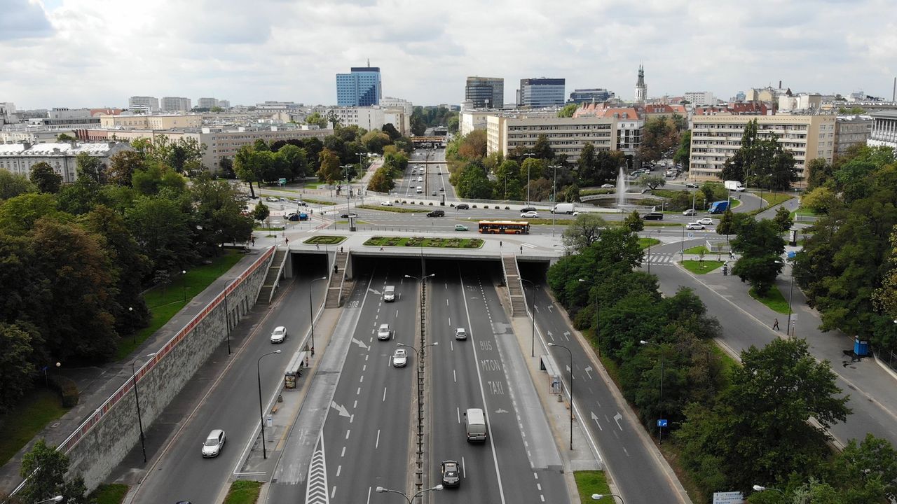 Warszawa. Remont wiaduktów na Trasie Łazienkowskiej