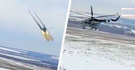Brawurowy atak pilotów Mi-8. Rakiety dopadły rosyjski konwój
