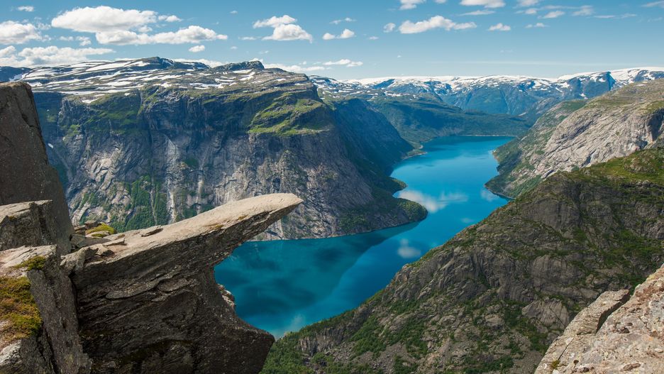 Fiordy w Norwegii
