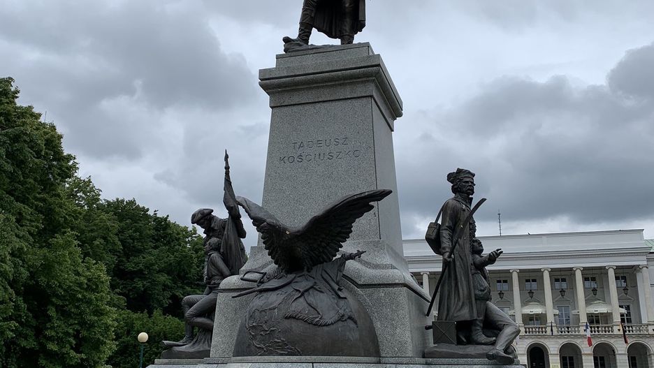 Warszawa. Zarzuty za zniszczenie pomnika Tadeusza Kościuszki