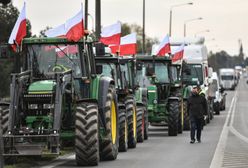 Warszawa. Protest rolników. Traktory blokowały stołeczne ulice