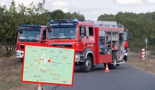 Tragedia w Legnicy. Mężczyzna runął na ziemię