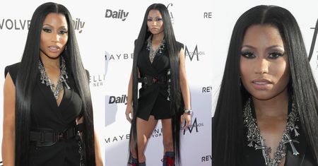 Nicki Minaj z włosami do kolan, Cindy Crawford i Paris Jackson na gali Fashion Los Angeles Awards (ZDJĘCIA)