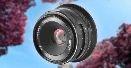 Meike 25 mm f/1.8 – tani obiektyw do Nikona Z50