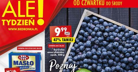 Biedronka nowa gazetka 26.05-1.06. Promocje Biedronka od czwartku 26 maja