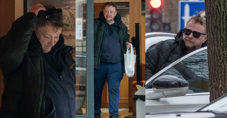 Olaf Lubaszenko "przyłapany" na zakupach. Poznalibyście go na ulicy? (ZDJĘCIA)