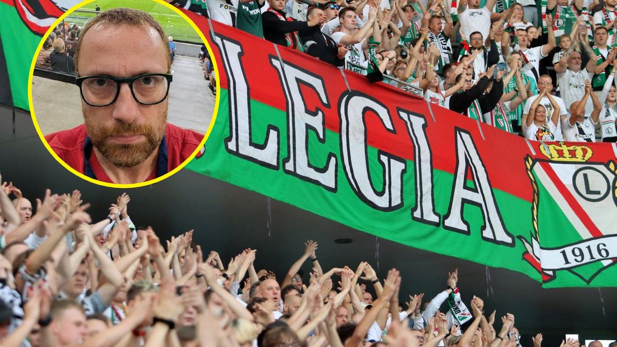 Paweł Mogielnicki jest wiernym kibicem Legii Warszawa