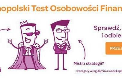 Wonga zaprasza do Testu Osobowości Finansowej w kampanii Kapitalni.org